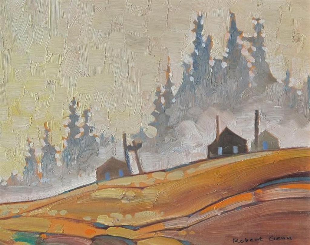Robert Douglas Genn (1936-2014) - Mist Village, B.C