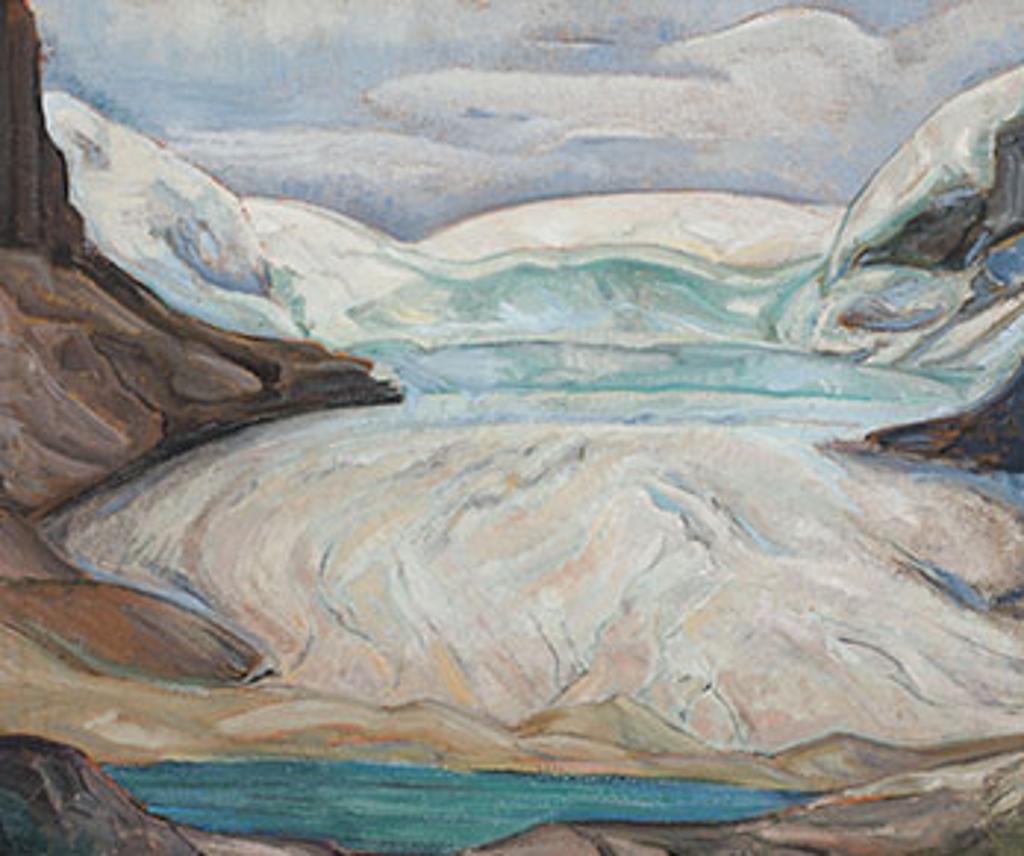 Bess Larkin Housser Harris (1890-1969) - Athabasca Glacier