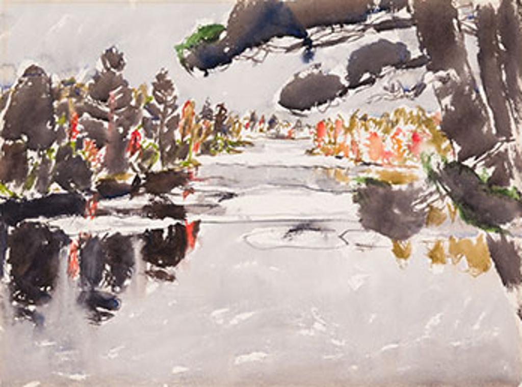 David Browne Milne (1882-1953) - Down the Gull River IV