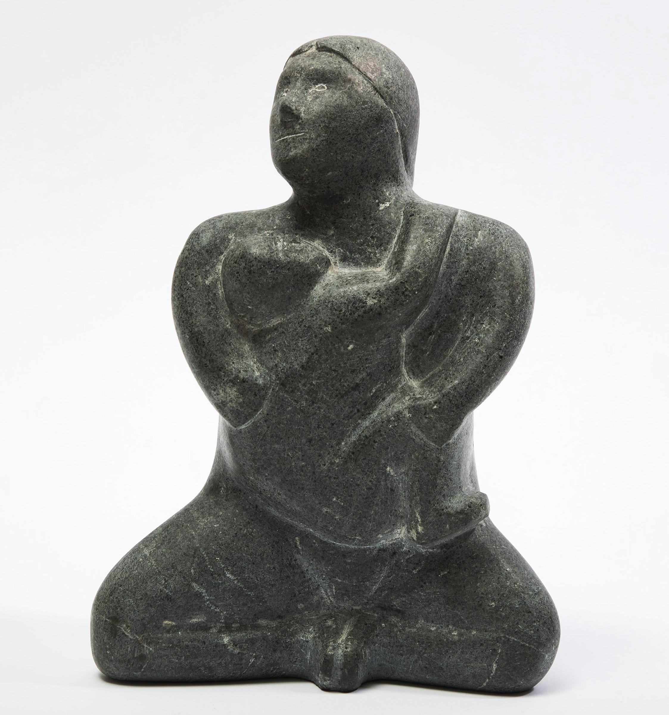 Andy Mamgark (1930-1997) - Mother and Child