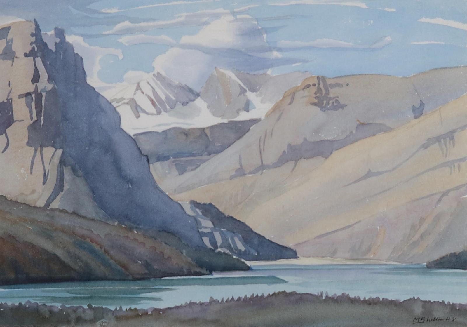 Margaret Dorothy Shelton (1915-1984) - Hector Lake; 1948