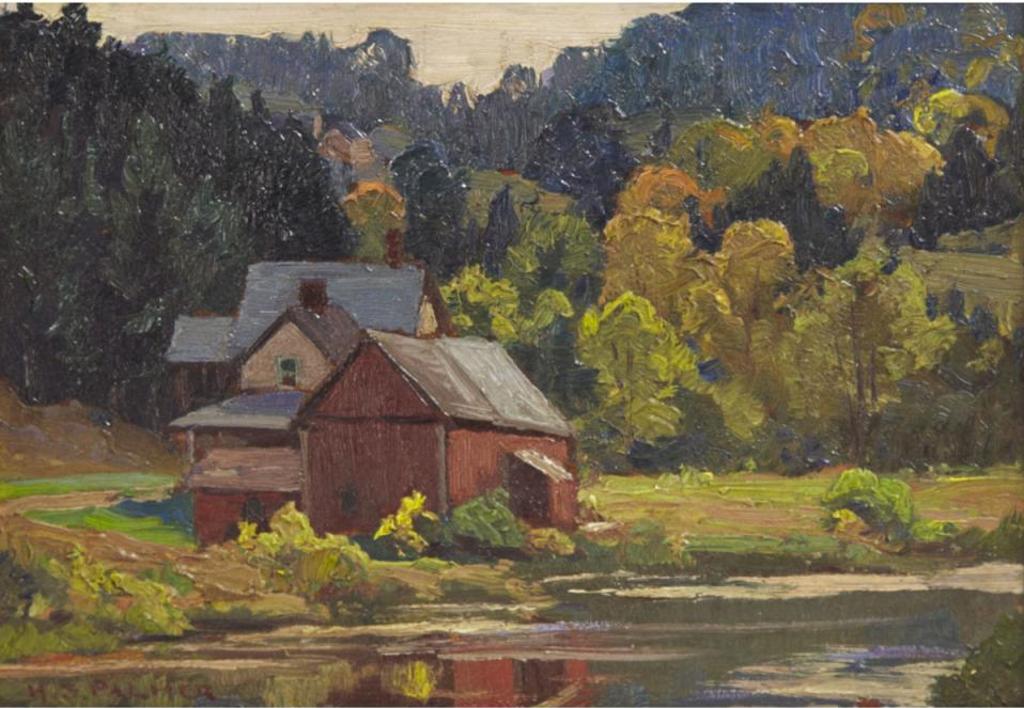 Herbert Sidney Palmer (1881-1970) - On The Peche River, Quebec