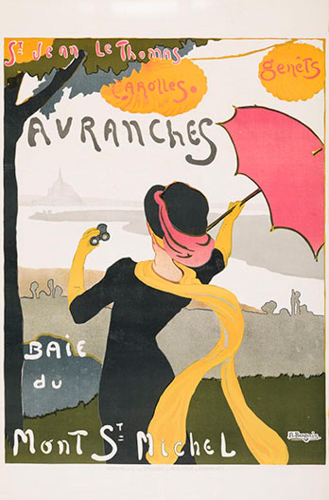 Albert Bergevin (1887-1974) - Avranches - Baie du Mont St. Michel