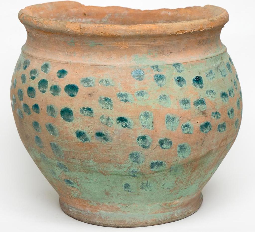 Peter Rupchan (1883-1944) - Flower Pot With Speckled Design