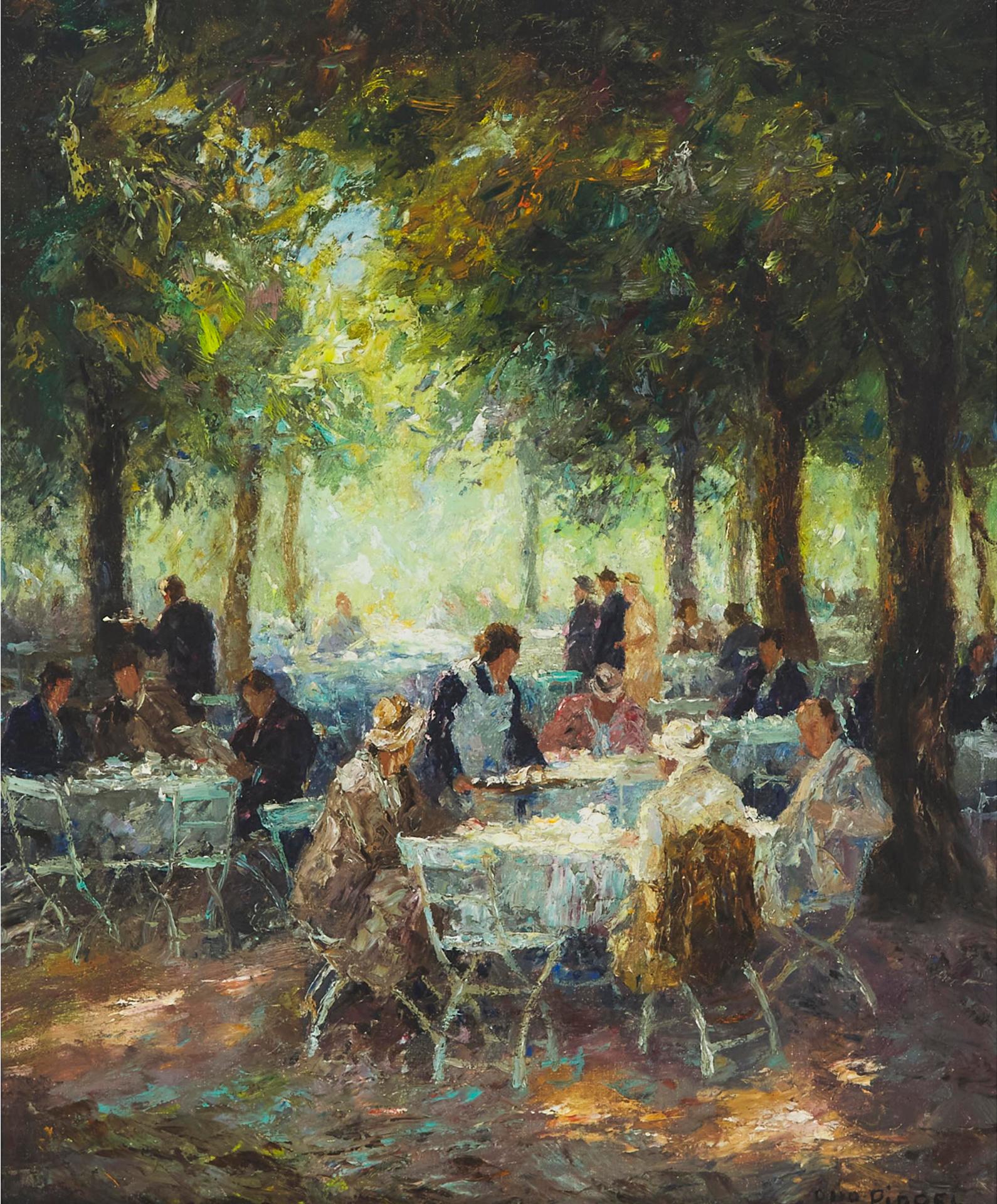 Otto Eduard Pippel (1878-1960) - Hofgarten In Munchen