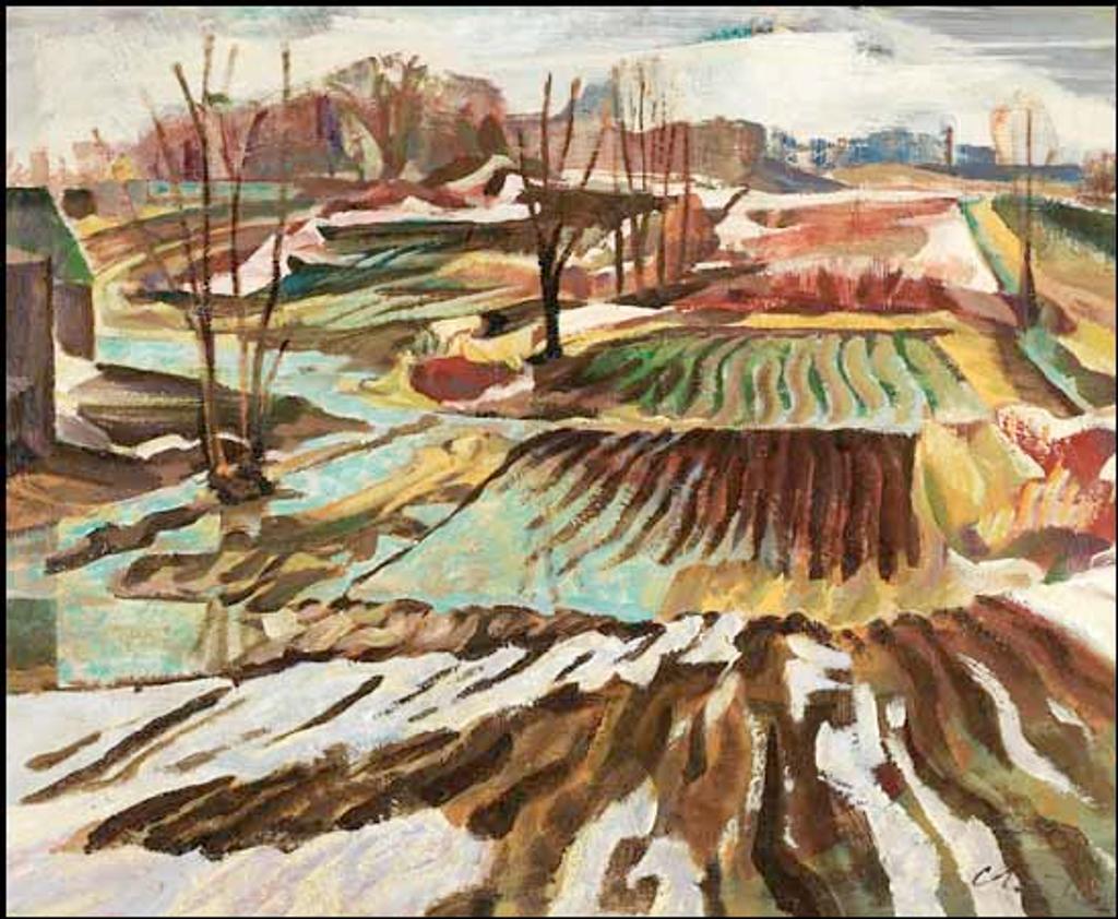Albert Edward Cloutier (1902-1965) - Flooded Fields