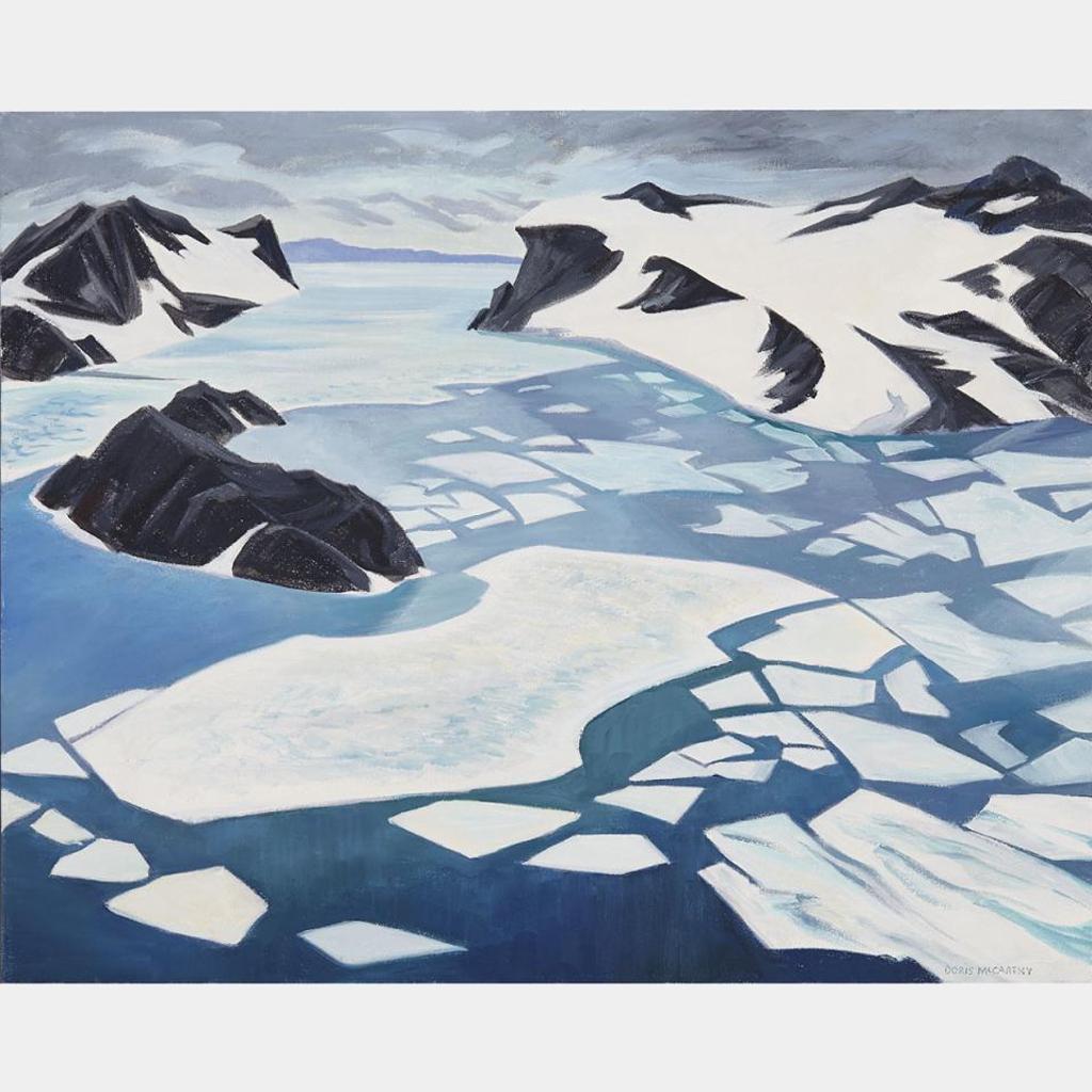 Doris Jean McCarthy (1910-2010) - Antarctica From The Heights, 1991