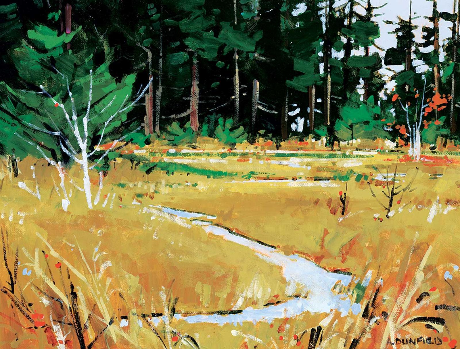 Allan Dunfield (1950) - Hamilton Marsh Autumn