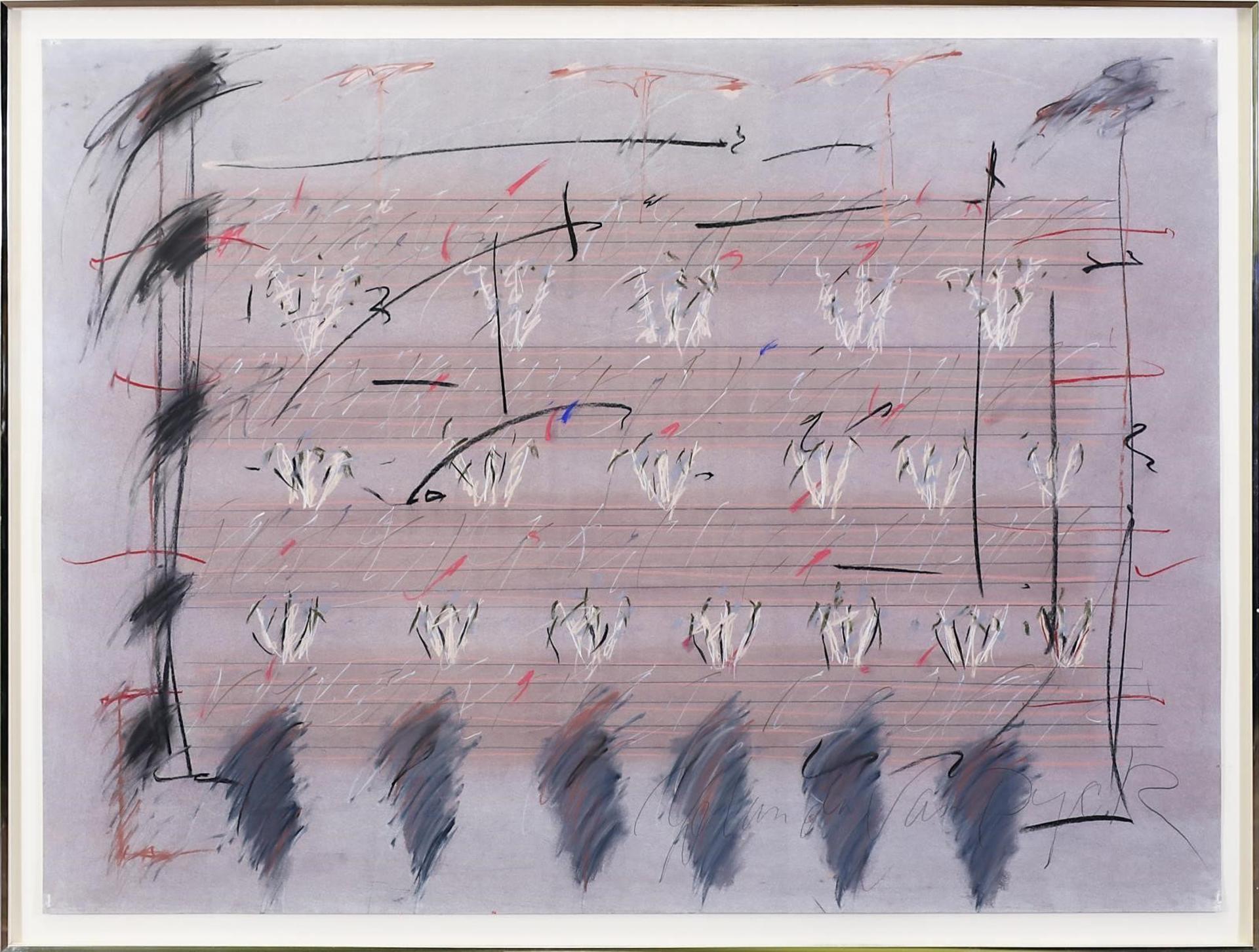 Yolanda Van Dyck (1948) - Untitled, Concert Series; 1982