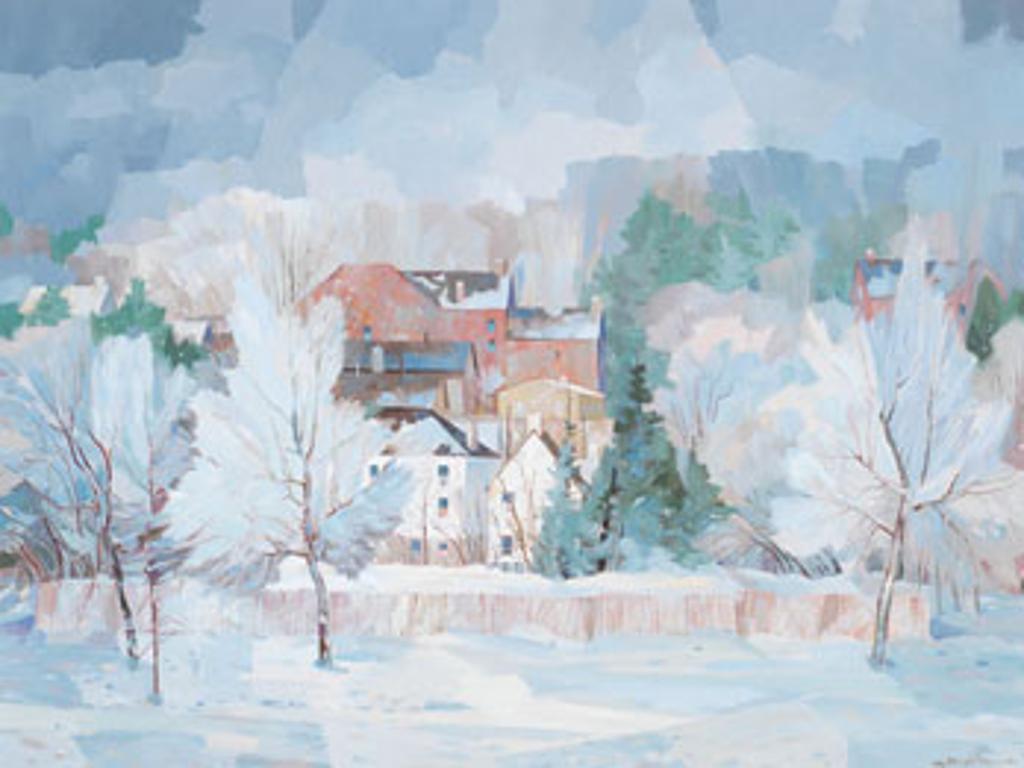 Donald Mackay Houstoun (1916-2004) - Winter Transformation, Elora