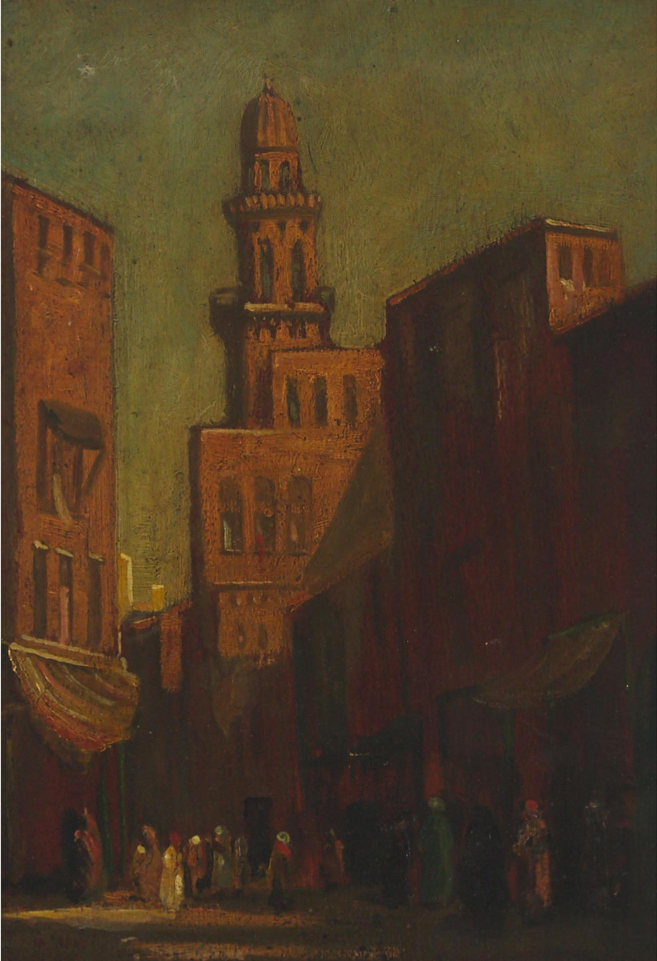 Carl Haag (1820-1915) - Market At Cairo(?), 1887