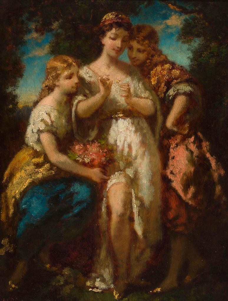 Narcisse Virgile Diaz de la Pena (1807-1876) - Three Beauties