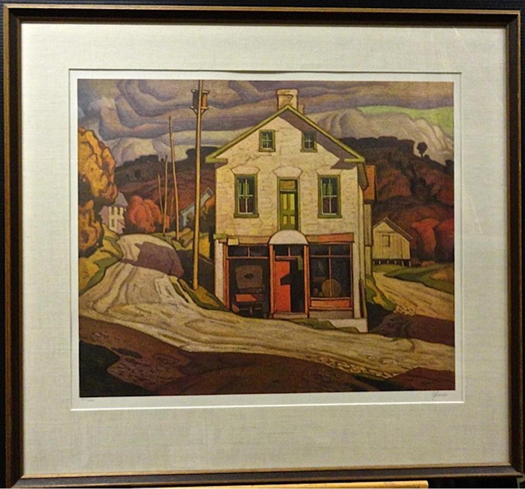Alfred Joseph (A.J.) Casson (1898-1992) - Old Store In Salem