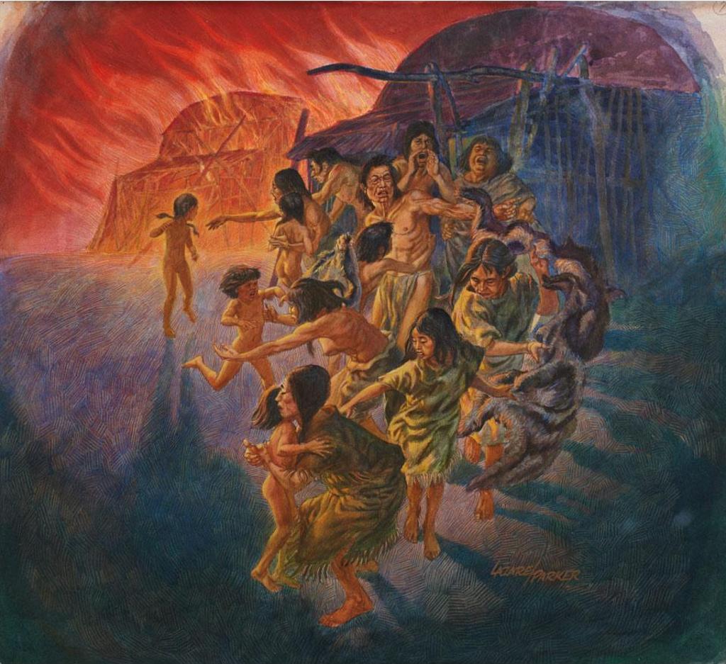 Gerald Lazare And Lewis Parker - The Longhouse Fire (Huron Government 1)
