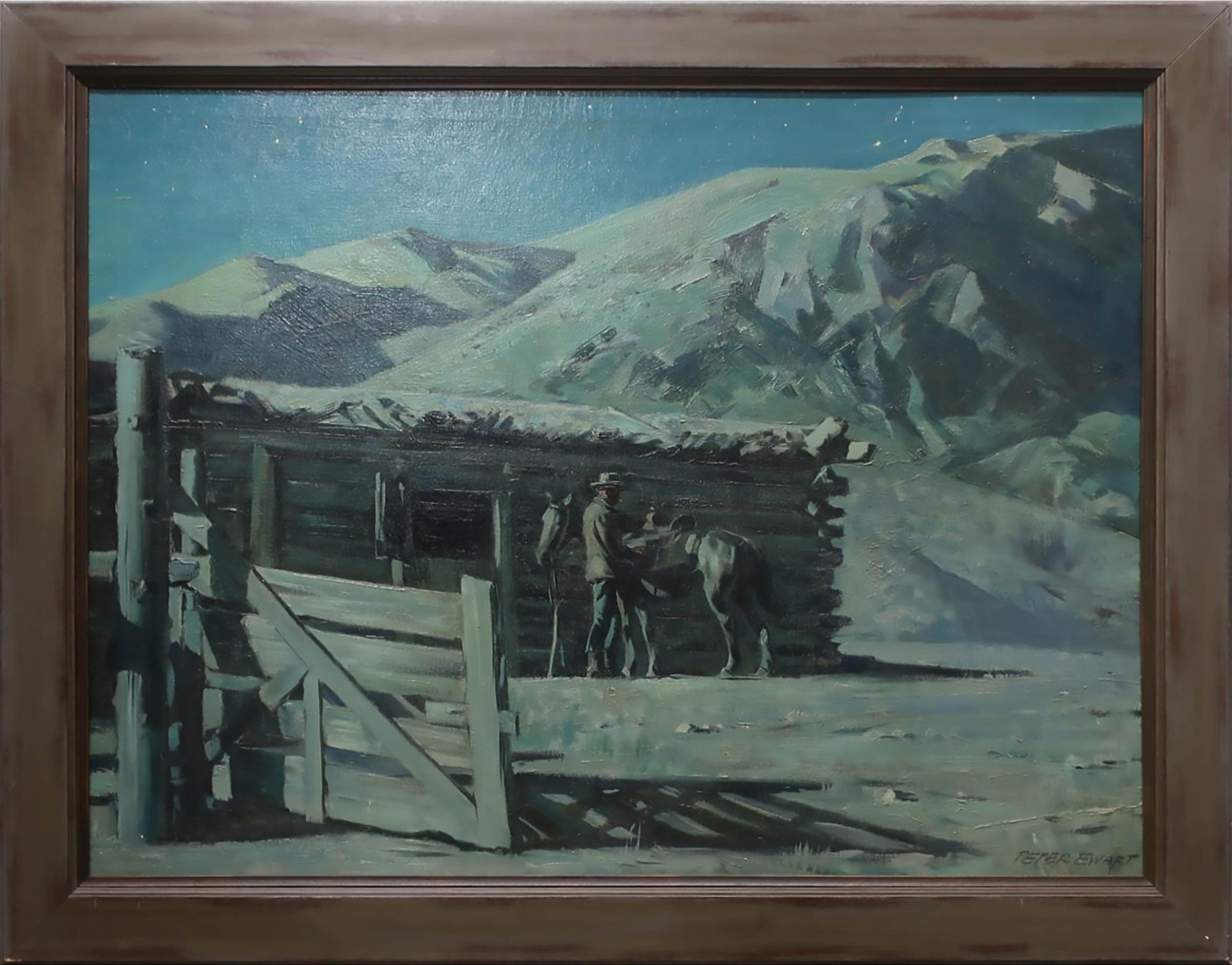 Peter Maxwell Ewart (1918-2001) - Home At Last (Near Ashcroft)