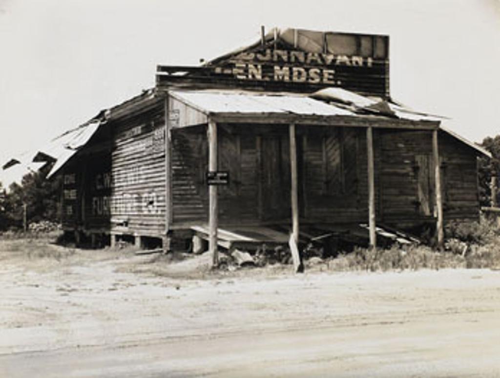 Walker Evans (1903-1975) - Abandoned Store, Advance, Alabama