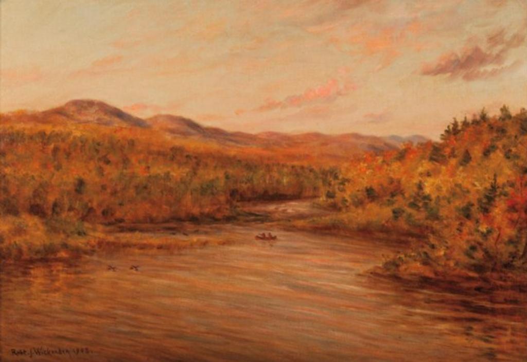Robert John Wickenden (1861-1931) - Late Afternoon Hunt