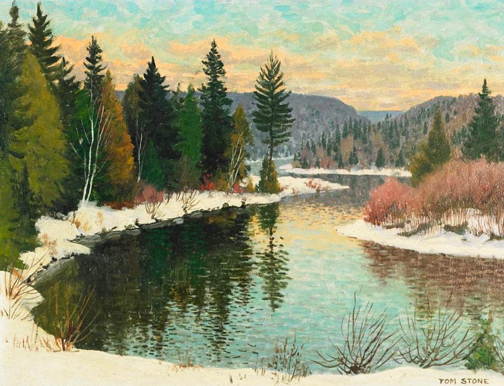 Thomas Albert Stone (1897-1978) - Spring Water, Oxtongue River