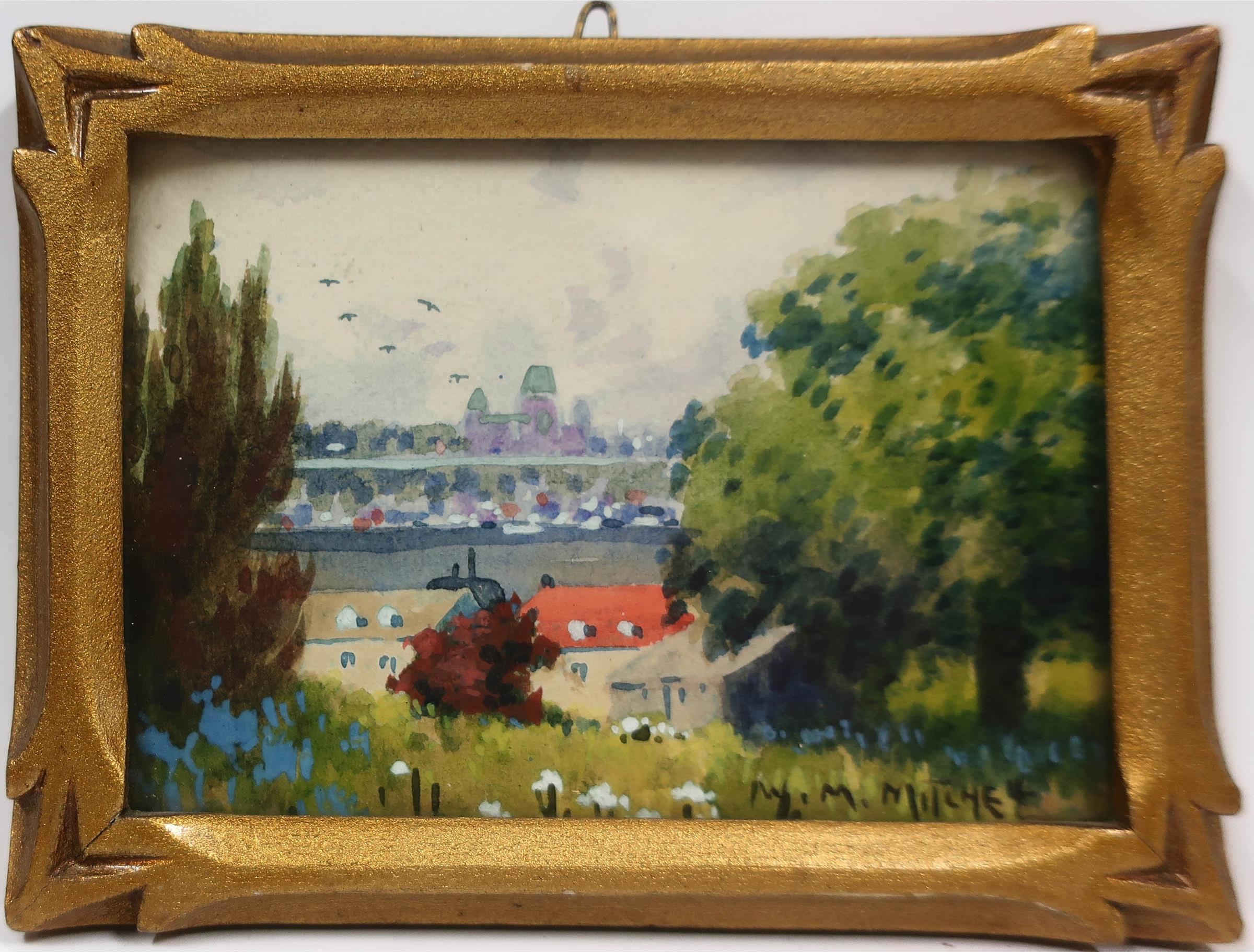 Willard Morse Mitchell (1879-1955) - Looking Across The World Famous St. Lawrence River, P.Q. - Canada