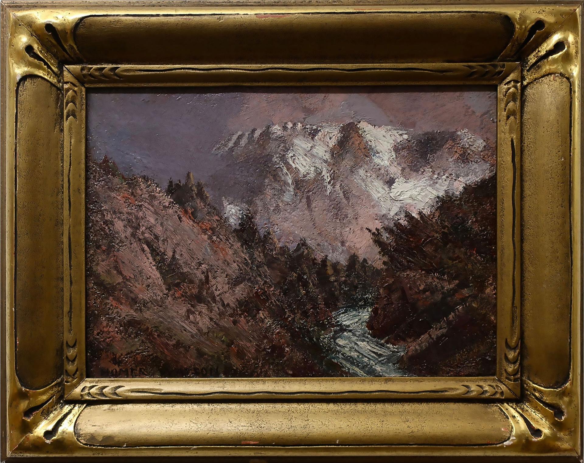 Homer Ransford Watson (1855-1936) - Untitled (Mountain Vista With River)