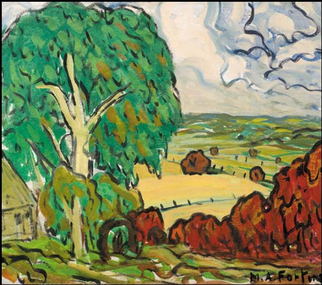 Marc-Aurèle Fortin (1888-1970) - Quebec Landscape