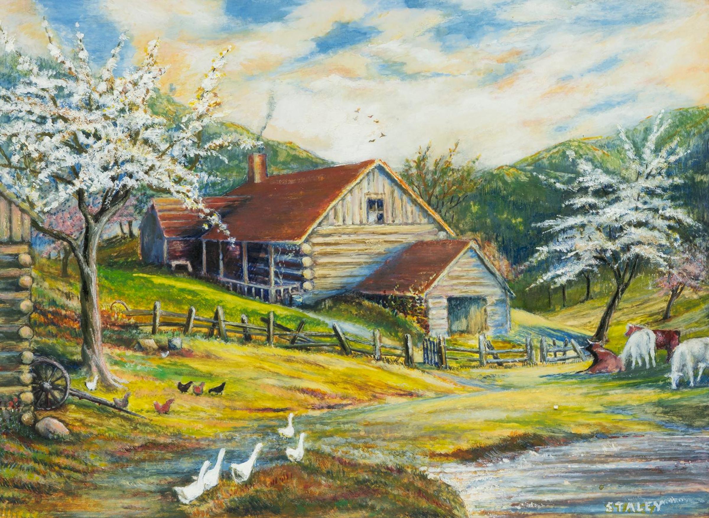 Robert Reginald Staley (1924-2004) - Log House