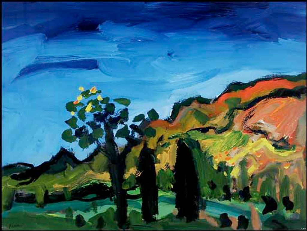Yehouda Leon Chaki (1938-2023) - Spring Landscape