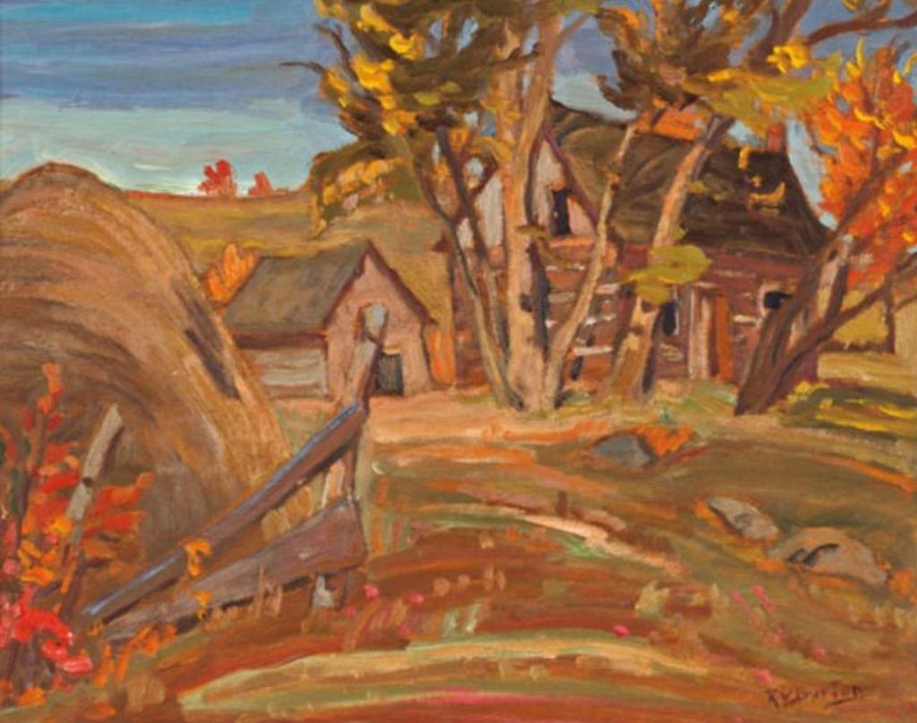 Ralph Wallace Burton (1905-1983) - The Old Log House