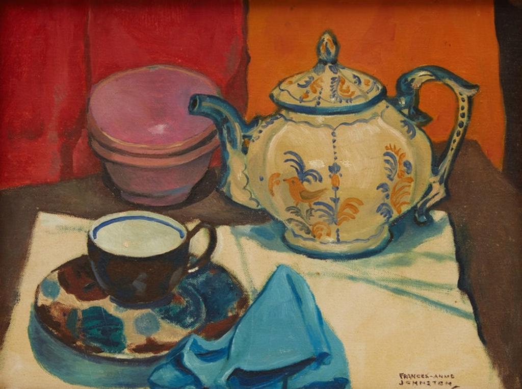 Frances Anne Johnston (1910-1987) - Still Life with Old Italian Tea Pot