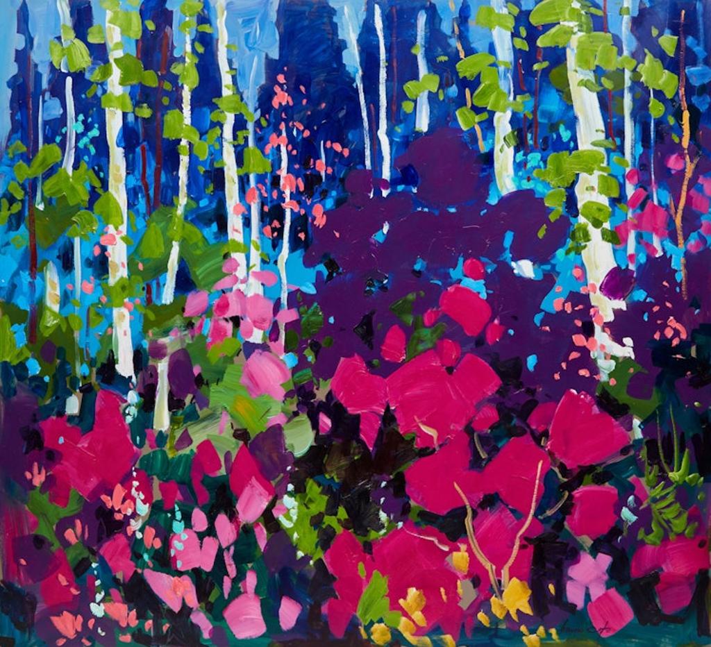 Bruno Cote (1940-2010) - Woodland in Colours