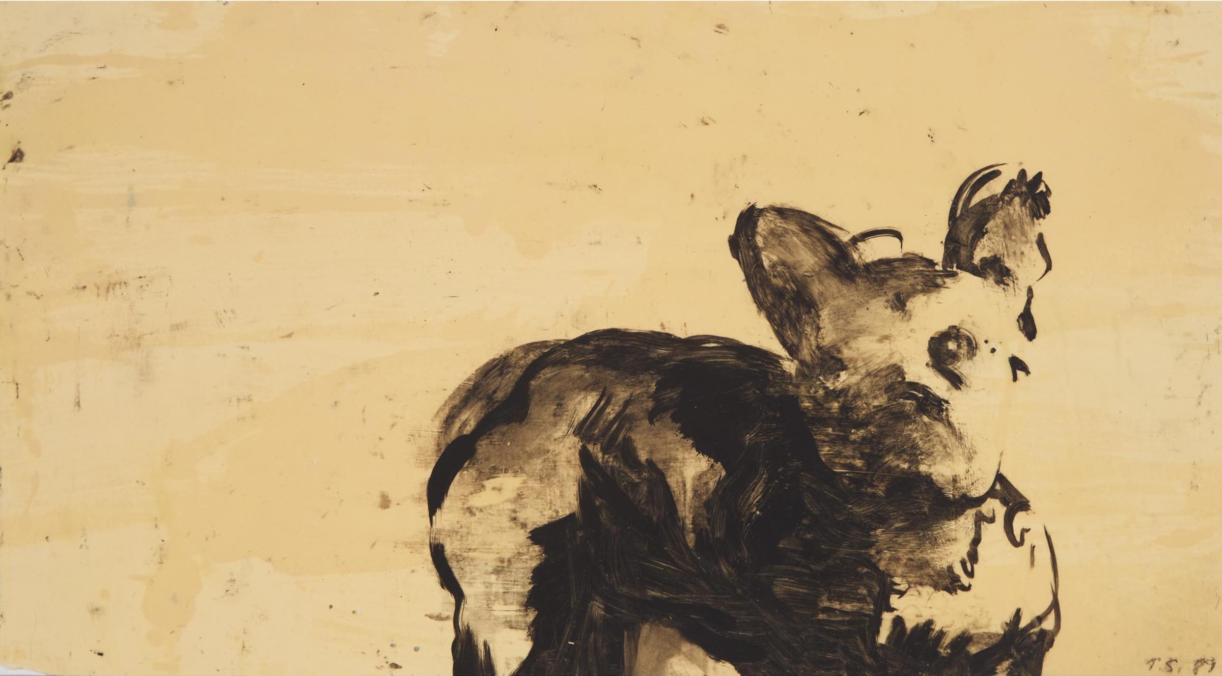 Tony Scherman (1950-2023) - Untitled (Dog), 1989