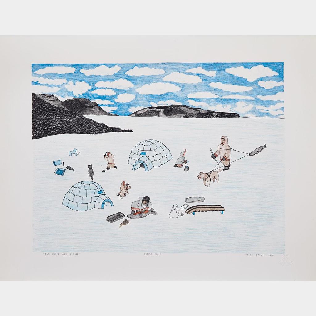 Helen Mabel Nigiyok Kalvak (1901-1984) - Kalvak/Emerak Portfolio; The Inuit Way Of Life
