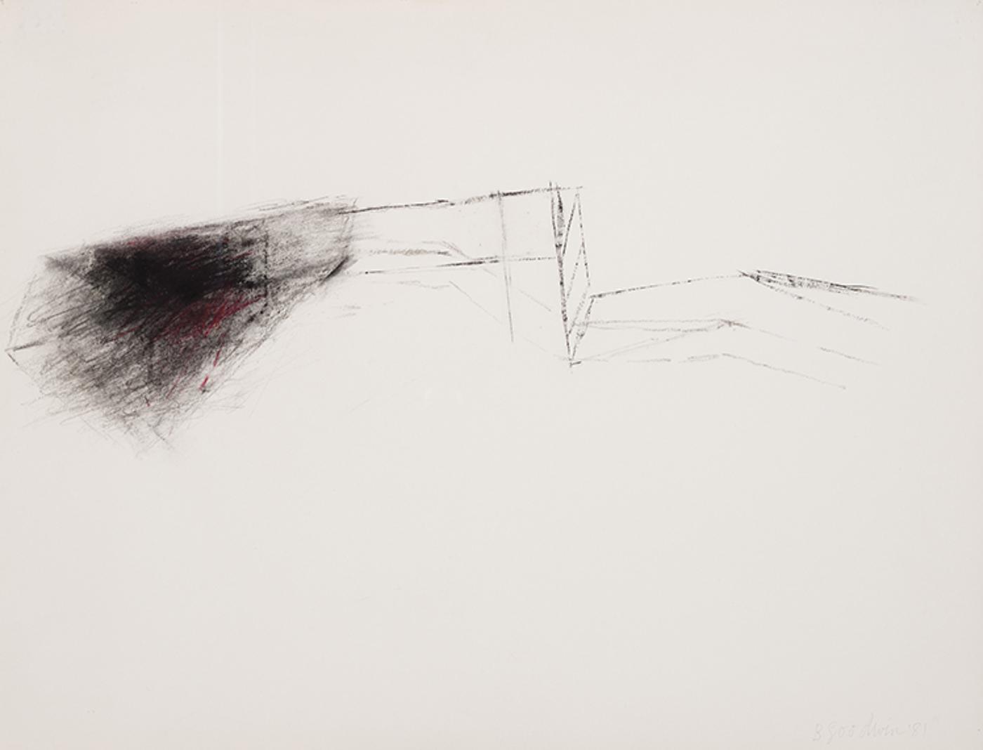 Betty Roodish Goodwin (1923-2008) - Study for Passage