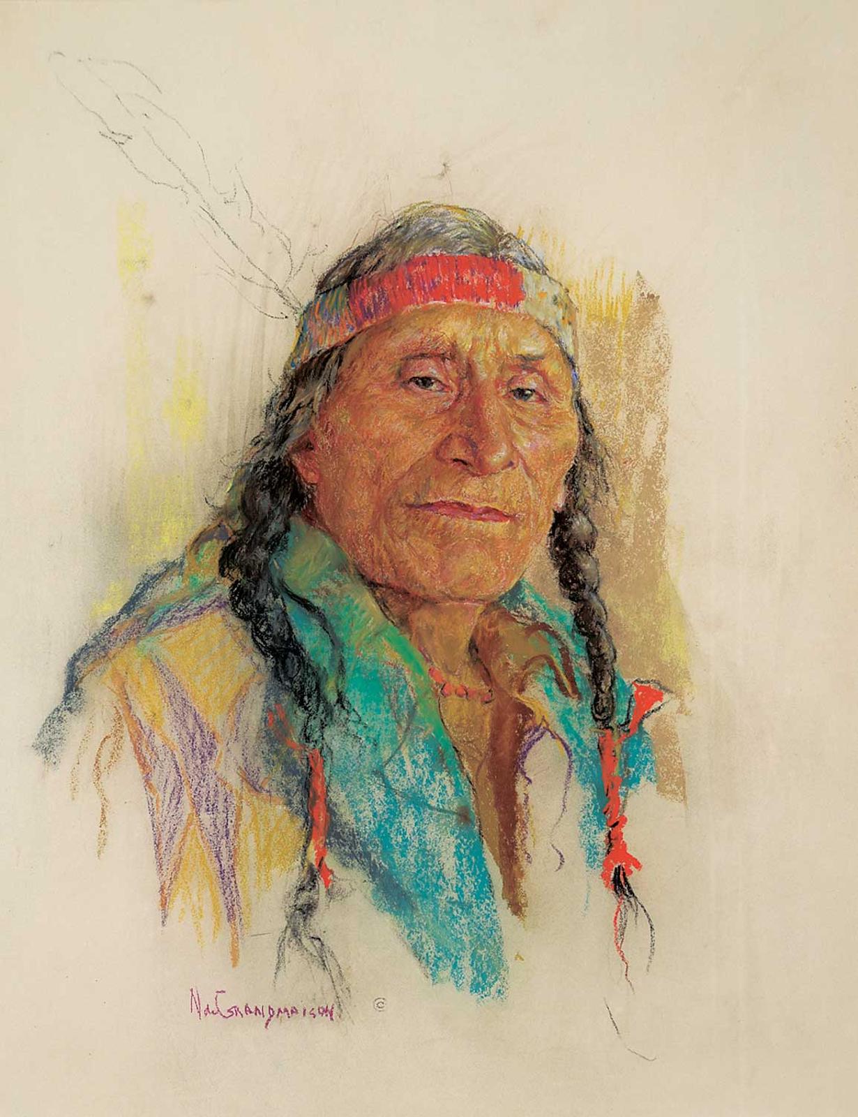 Nicholas (Nickola) de Grandmaison (1892-1978) - Untitled - Stoney Indian