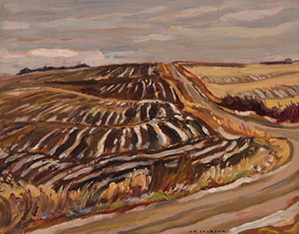 Alexander Young (A. Y.) Jackson (1882-1974) - Arable Landscape