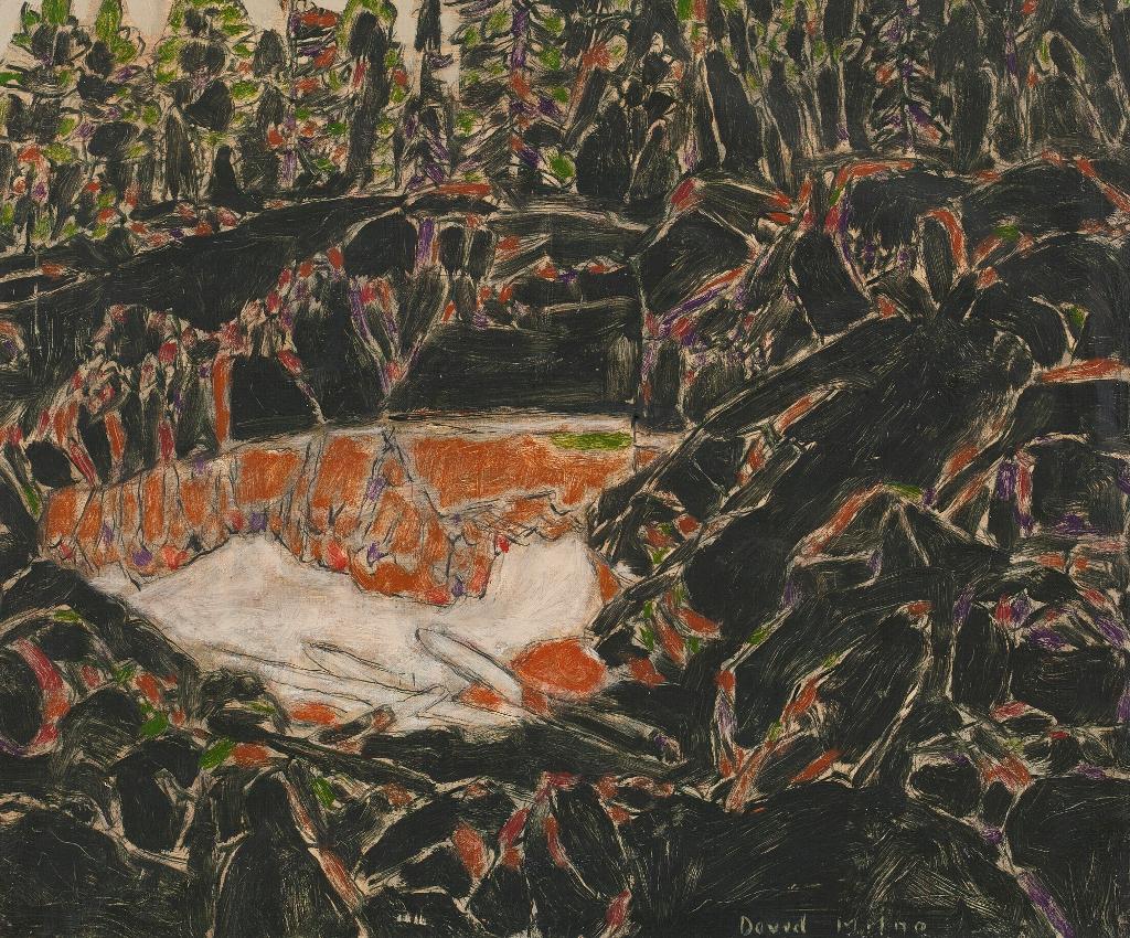 David Browne Milne (1882-1953) - Red Pool, Temagami, 1929