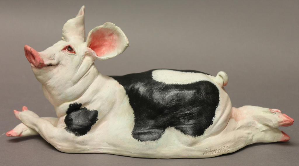 Gwen Hughes - Resting Pig