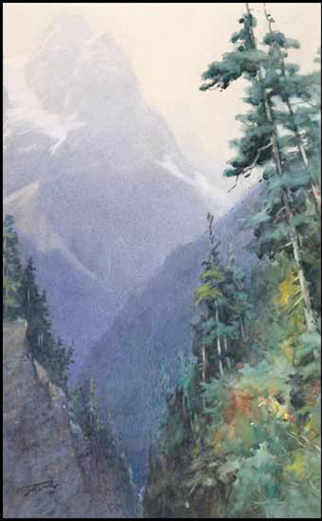 Frederic Martlett Bell-Smith (1846-1923) - Mount Stephen from the Yoho Valley