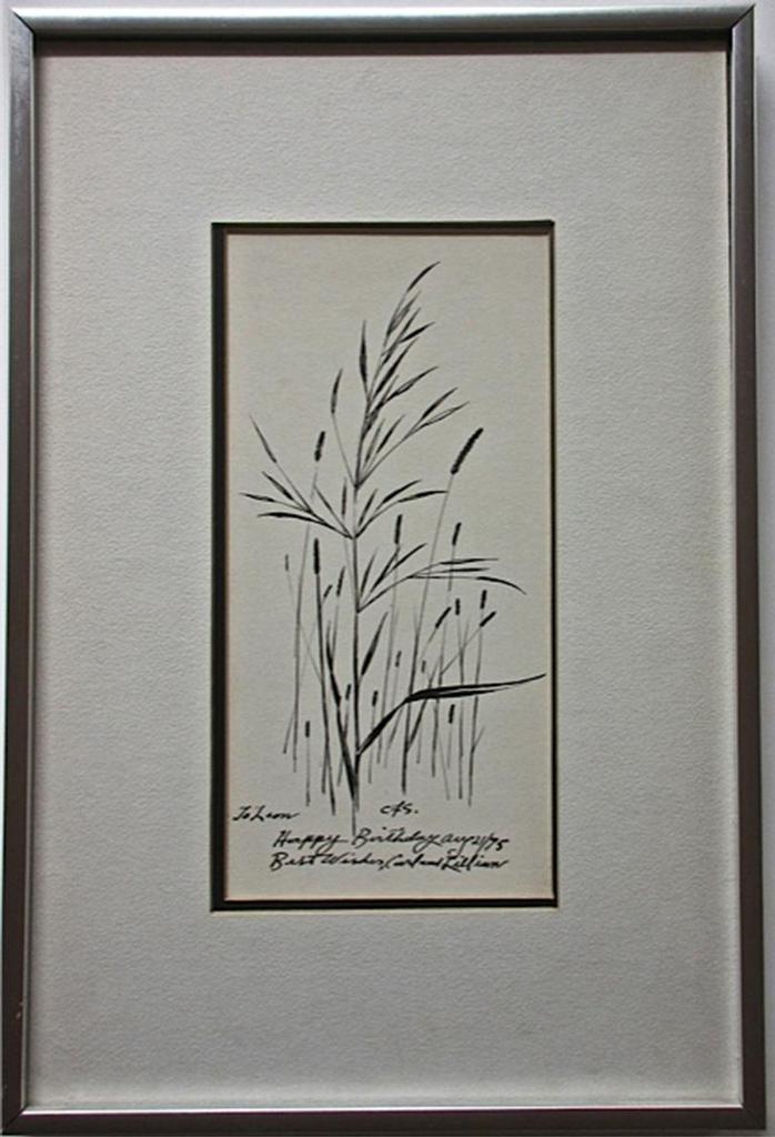 Carl Fellman Schaefer (1903-1995) - Field Grasses
