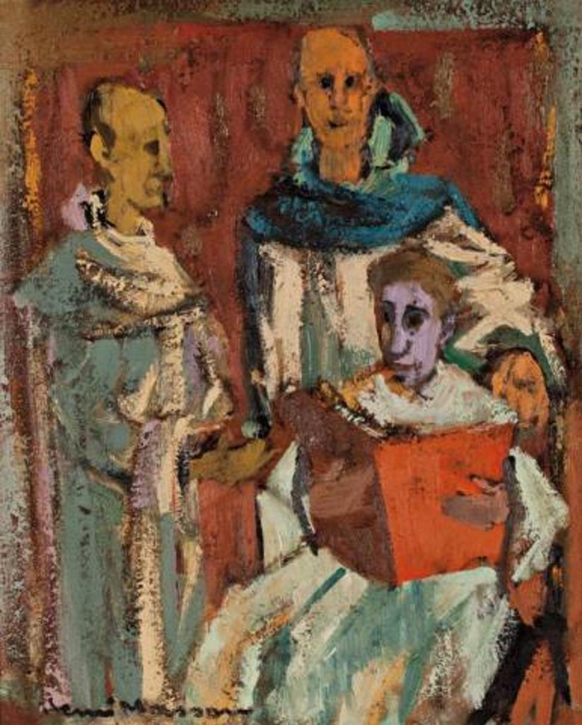 Henri Jacques Masson (1907-1995) - Three Monks