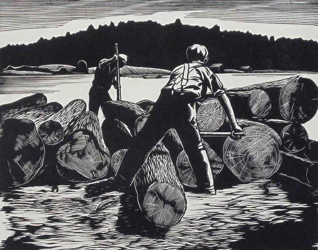Leonard Hutchinson (1896-1980) - Logging