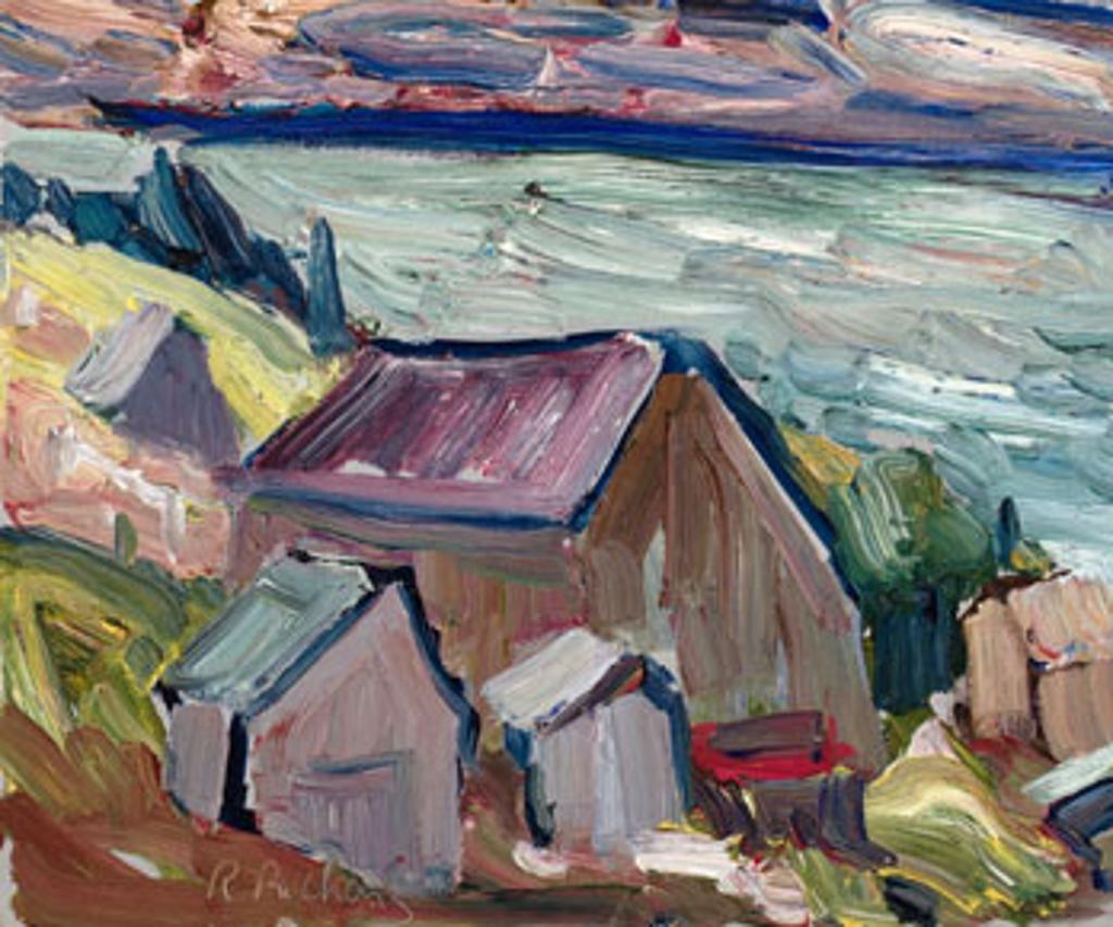 René Jean Richard (1895-1982) - Farmhouse Near Les Éboulements