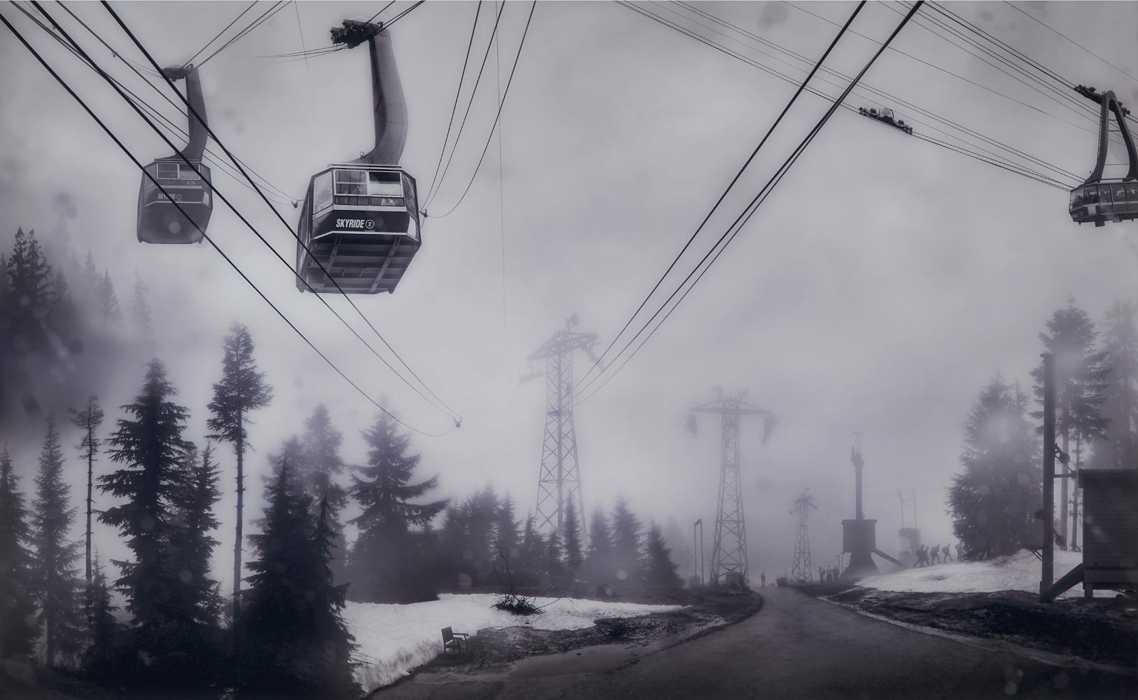 Anthony Goicolea (1971) - Sky Lift (From Almost Safe Series), 2006-2007