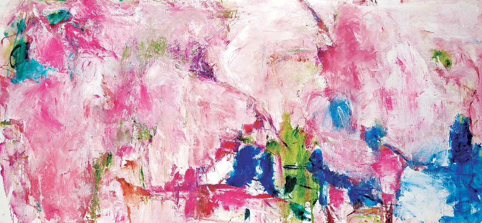 Maureen Fair - Untitled - Clouds of Abstract Pink