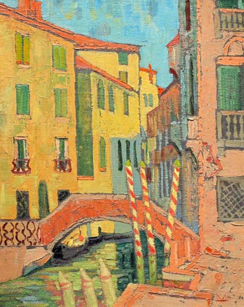 Illingworth Holey (Buck) Kerr (1905-1989) - Canal In Venice
