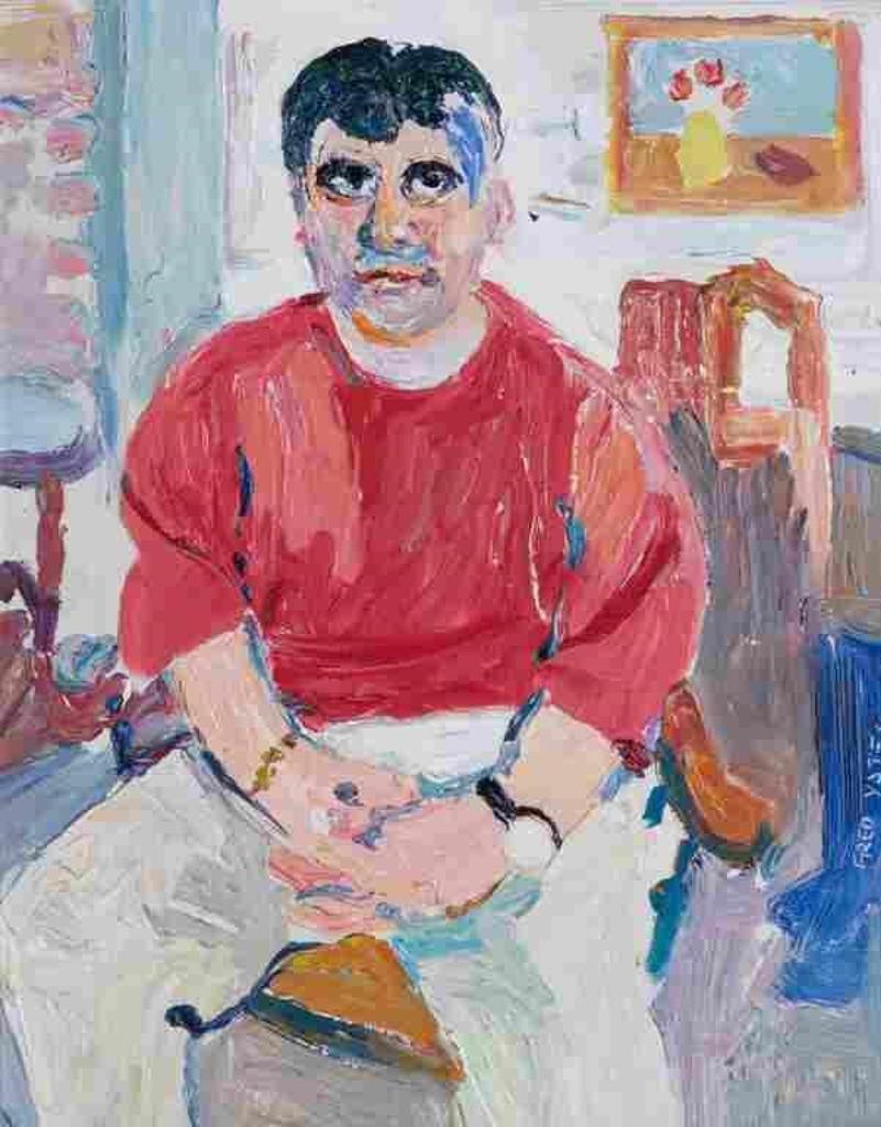 Fred Yates (1922-2008) - Portrait of a Man (Gary, 1989)