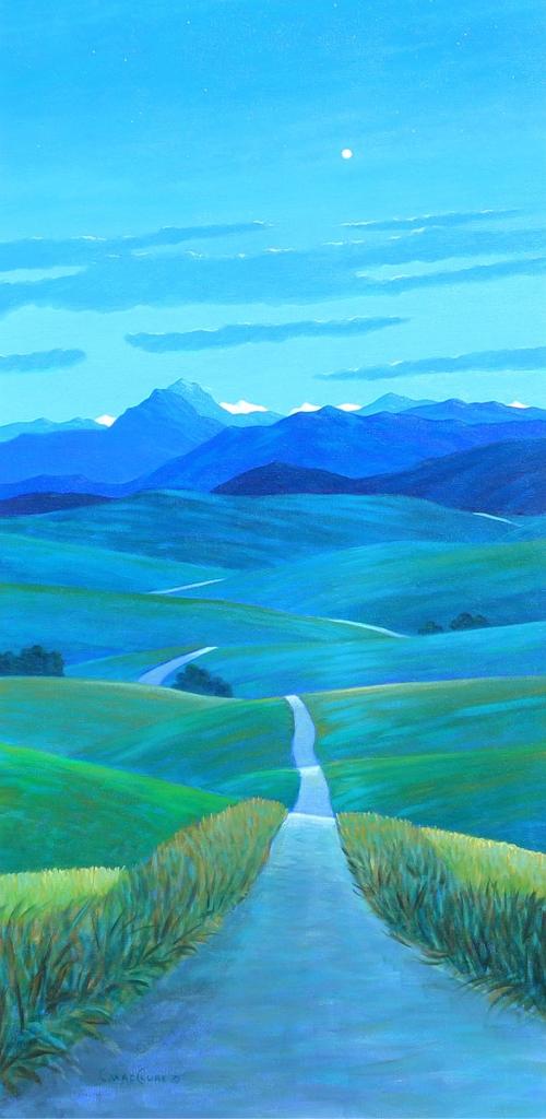 Chris MacClure (1943) - Mystical Road; 2015