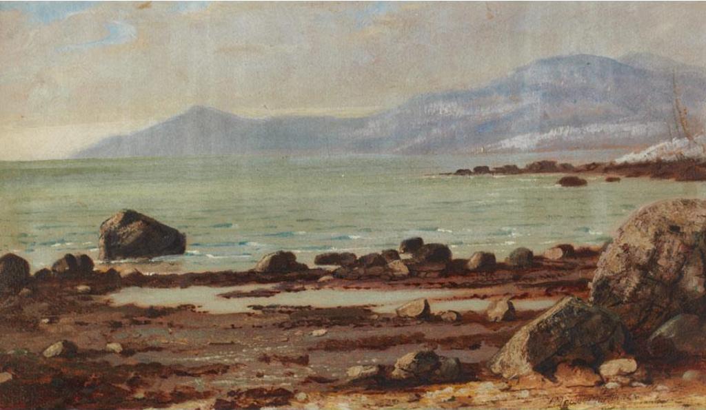 Thomas Mower Martin (1838-1934) - Coastal Landscape