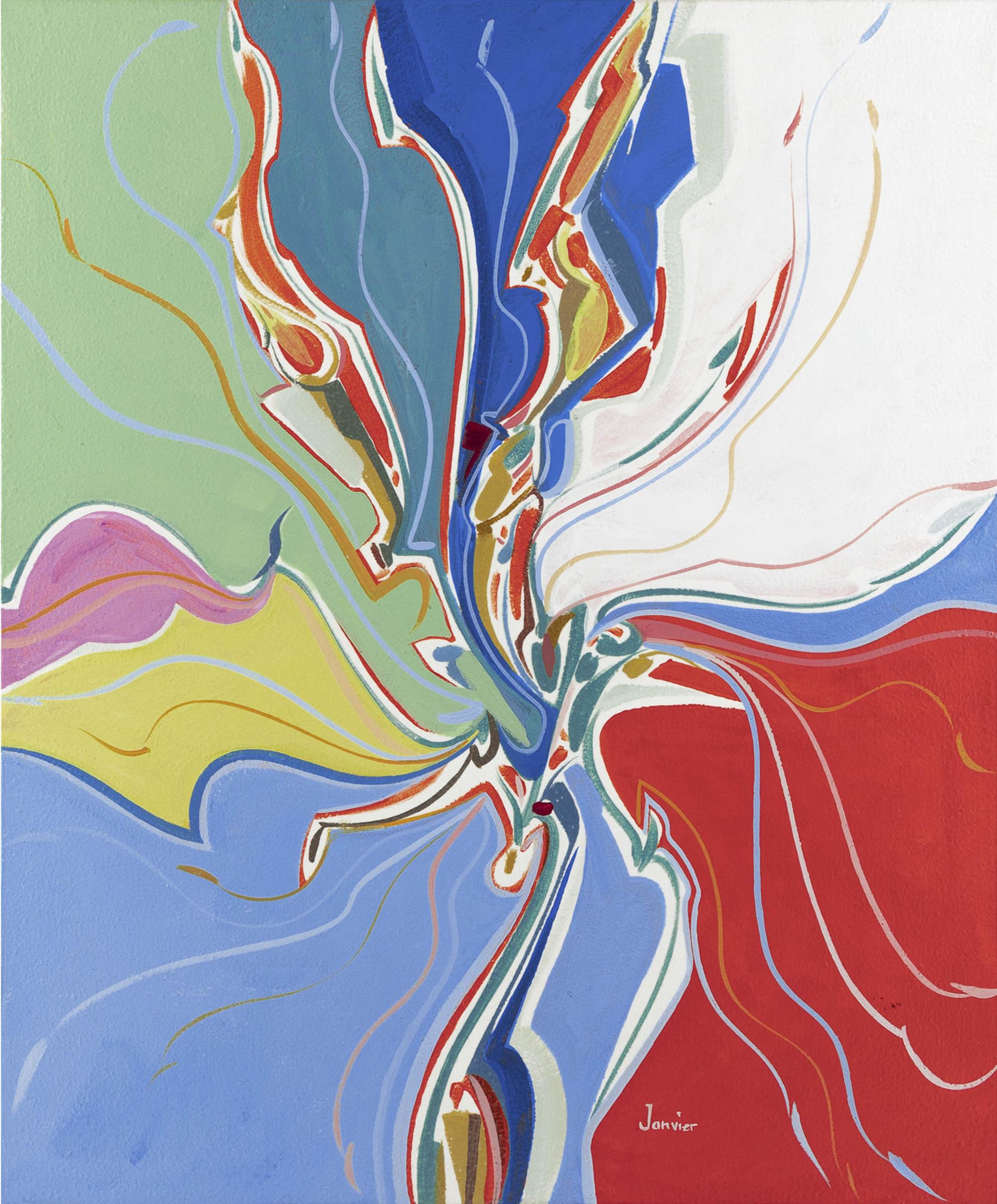 Alex Simeon Janvier (1935-2024) - Blueberry Point Air