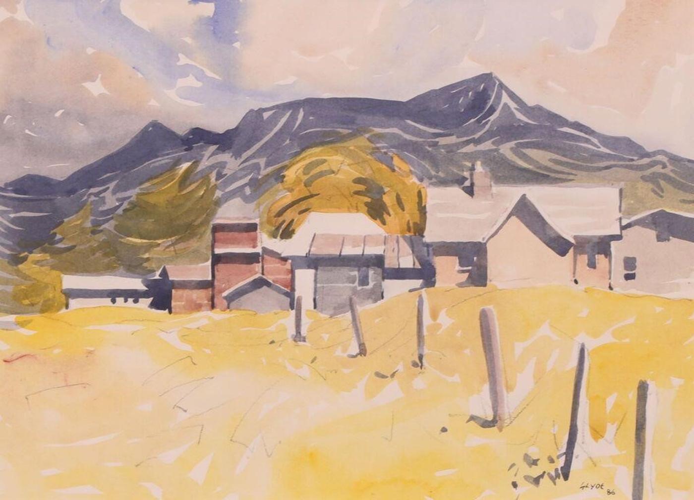 Henry George Glyde (1906-1998) - Okanagan, Bc; 1986